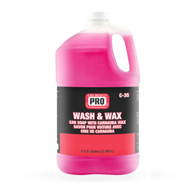 WASH & WAX W/CARNAUBA